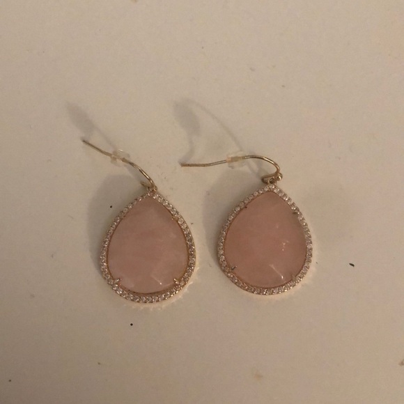 LOFT Jewelry - Never worn light pink earrings LOFT Jewelry - Never worn light pink earrings